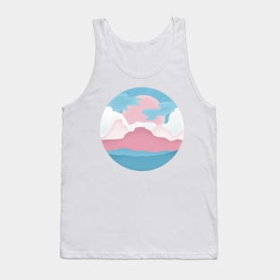 Mountain Scene - Trans Colours Tank Top